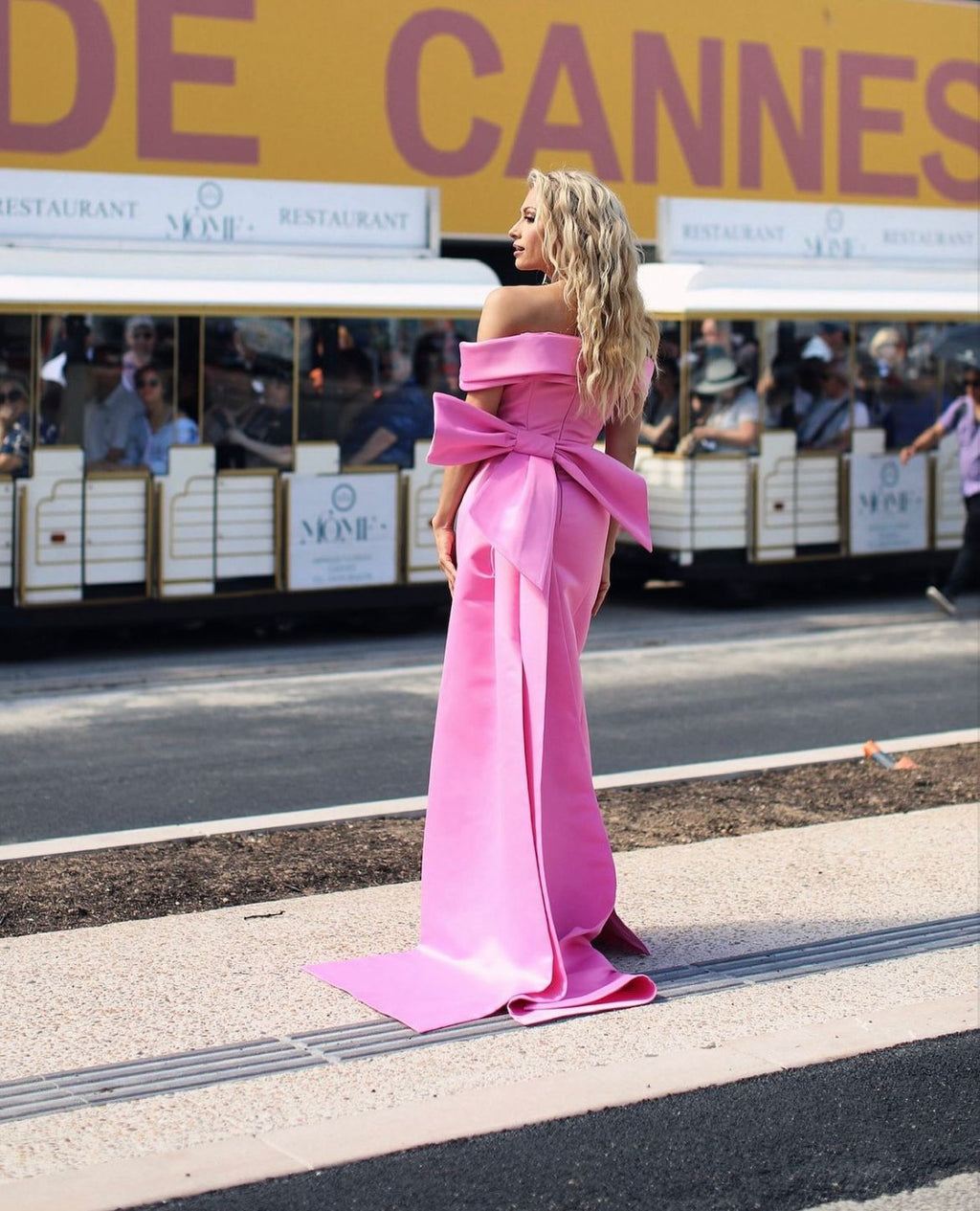 NOUR FATHALLAH PINK DRESS